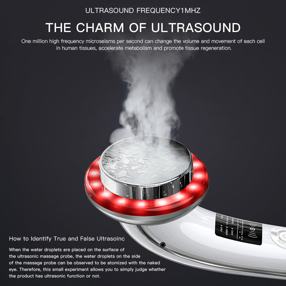 Ultrasonic Six-in-One Slimming and Skin Care Device