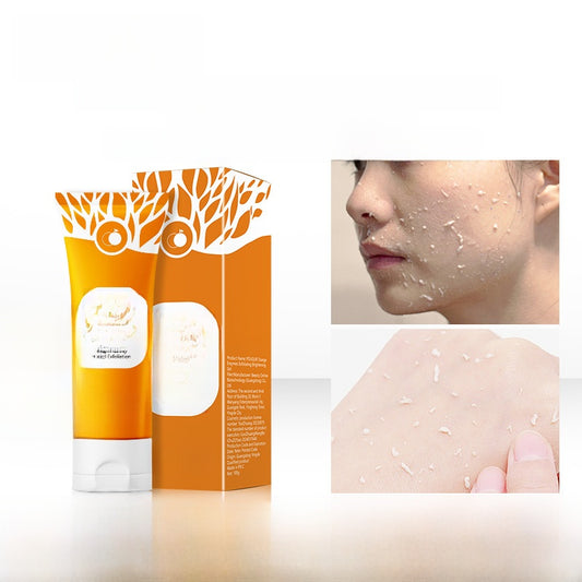 Orange Enzyme Exfoliating Gel Cleanses Dead Skin on the Face